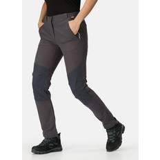 Regatta Women Trousers & Shorts Regatta Isoflex 'Questra V' Water-Repellent Walking Trousers Grey 16R