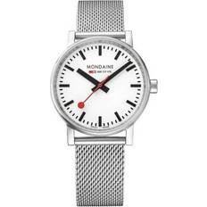 Mondaine Unisex Wrist Watches Mondaine Evo2 35mm White MSE.35110.SM