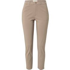 Freequent Broeken & Shorts Freequent Chino Solvej - Taupe