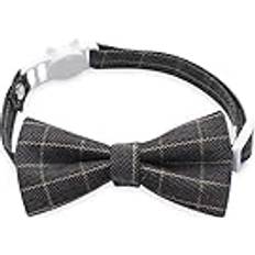 Dunlap Husdjurskrage Pet Dog Cat Formell Necktie Tuxedo Bow Tie