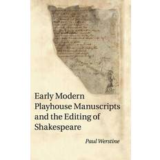 Libros Early modern playhouse manuscripts and the editing of shakespeare paperback (Tapa blanda)