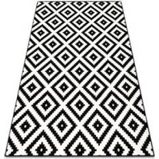 Carpets & Rugs RUGSX Carpet bcf Morad ruta Diamonds, geometric Black