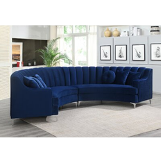 Everly Quinn "Blue Sectional Sofa