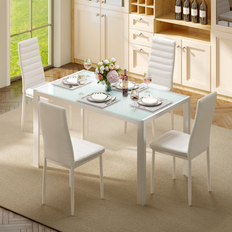 Ebern Designs Dining Sets Ebern Designs Latoyta 4 Dining Set