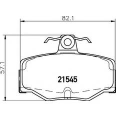 Mintex MDK0144 Brake Kit with brake discs