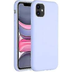 HKHBJS Iphone 11 Liquid Silicone Case Purple