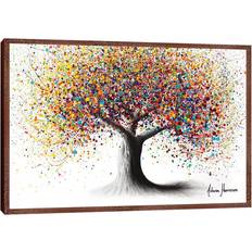 Zipcode Design Rainbow Soul Tree Harrison Framed Art