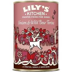 Lily's kitchen hund wildschweinterrine hundefutter 6X400