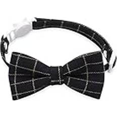 Dunlap Husdjurskrage Pet Dog Cat Formell Necktie Tuxedo Bow Tie