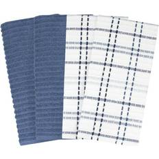 Kitchen Towels Ritz 4-Pack Coordinate Kitchen Towel Blue