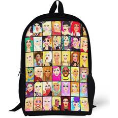 BearLad Backpacks LIFE IS A DRAG 17inch School Bag