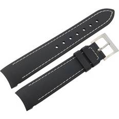 Hamilton Watch Straps Hamilton Watchband 20mm Black Rubber part#H600745100