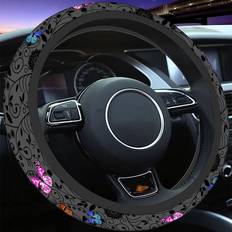 Shein Butterfly Pattern Car Steering Wheel Cover