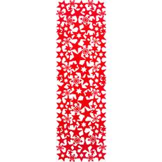 Polyester Tablecloths Felt Runner Star Tablecloth Red