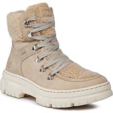 Rieker 43 ½ Schuhe Rieker Winterstiefel beige