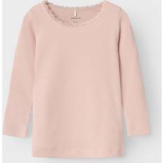 Name It Langarmshirt NMFKAB sepia rose rosa