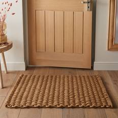 Carpets & Rugs Didsbury Braided Rope Doormat Brown