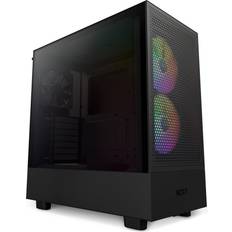 Computer Cases NZXT H5 Flow RGB Compact Tempered