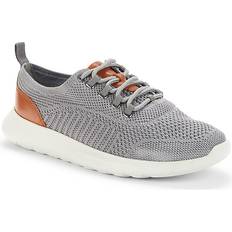 Children's Shoes Johnston & Murphy Big Boys Amherst Knit Sneakers Gray