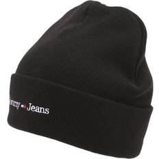 Rugby Tøj Tommy Hilfiger Logo Embroidery Beanie - Rød/Sort