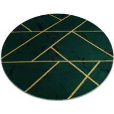 Carpets & Rugs RUGSX emerald Carpet 1012 circle glamour Green