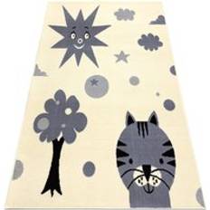 Carpets & Rugs RUGSX Carpet bcf flash Smile Yellow, Beige