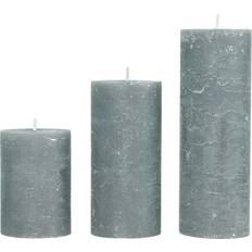 Rustic candle bloklys, SLATE