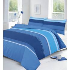 Stripes Duvet Covers Kampala hill Striped Duvet Cover Blue