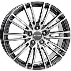 Nitro 20" Bilfälgar Nitro Turismo FF Gloss Gun Polished 11.5x20 5/130 ET64 B71.5