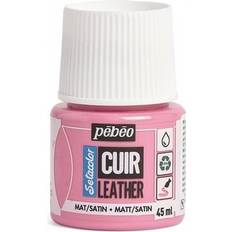 Pebeo Setacolor Candy Pink Leather Paint 45ml