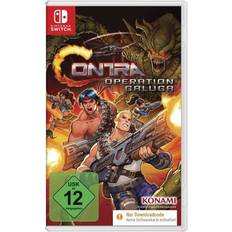 Contra: Operation Galuga Nintendo Switch Code In A Box