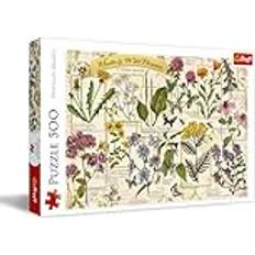 Puslespil Trefl PUZZLE 500 Herbarium: Medisinske urter 37478
