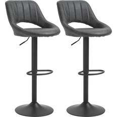 Sitzhocker Homcom Barhocker-Set, 2 Sitzhocker