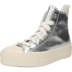 Converse Silver Shoes Converse Chuck Taylor All Star Lift Platform Metallic