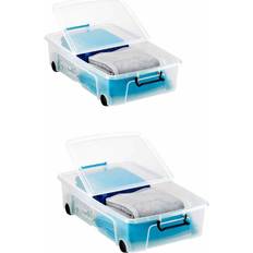 Strata Underbed Smart Plastic with Wheels 35 Storage Box