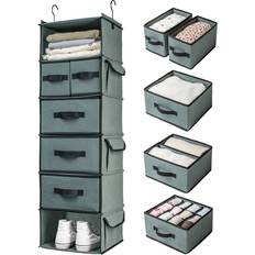 SMIRLY JZ-GY4V-QOYB Gray Wardrobe 13x42.5"