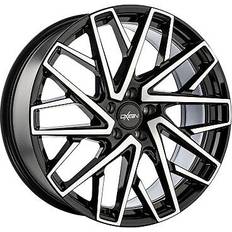 Oxigin 4 felgen 28 oxmove 8,5x19 et30 5x112 swfp mercedes a b c-coupé c c black full polish