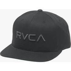 RVCA Accessories RVCA Twill Snapback Cap Heather Grey/Black