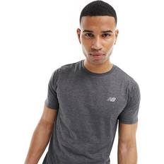 New Balance T-Shirts New Balance Essentials Heathertech T-Shirt - Schwarz