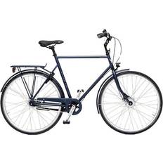 28" - Belysning - Herr - Stadscyklar Standardcyklar Skeppshult Style Premium 7-Speed 2024 - Denim Matt Herrcykel