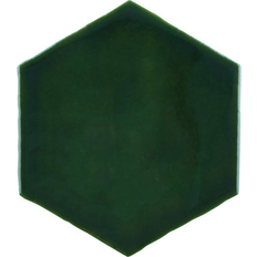 Tiles Merola Tile Merola Tile Viva Hex Antic Verde 5-7/8" Tile Green