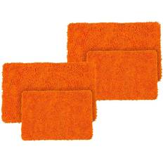 Bathroom Accessories Lavish Home Bathroom Memory Foam Bathroom Chenille Shag