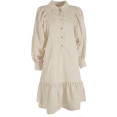 Beige - Men Dresses Yes Zee Cotton Women's Dress