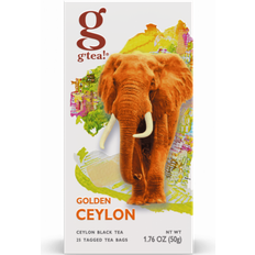 Zuckerfrei Tee G'tea Golden Ceylon Black Tea 50g 25Stk.