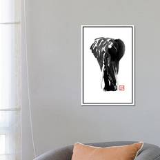 Bloomsbury Market Contemplation I Print on Canvas Framed Art