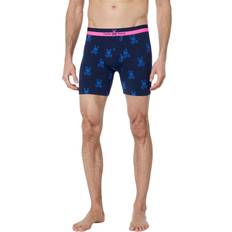 Psycho Bunny Men's Underwear Psycho Bunny Mens Modal Boxer Briefs - Print/Bright Royal