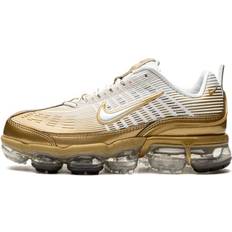 Nike Womens Air Vapormax 360 Running Trainers CK9670 Sneakers Shoes UK 35.5, White Metallic Gold Black 101