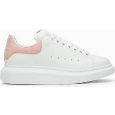 Alexander McQueen Logo Nylon Pung med Læderdetaljer - Sort