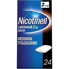 2 mg tyggegummi lakris