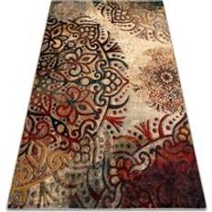Carpets & Rugs RUGSX Wool carpet polonia Boho Red